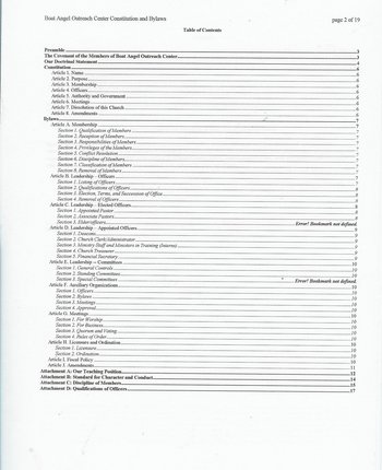 image of bylaws and constitution